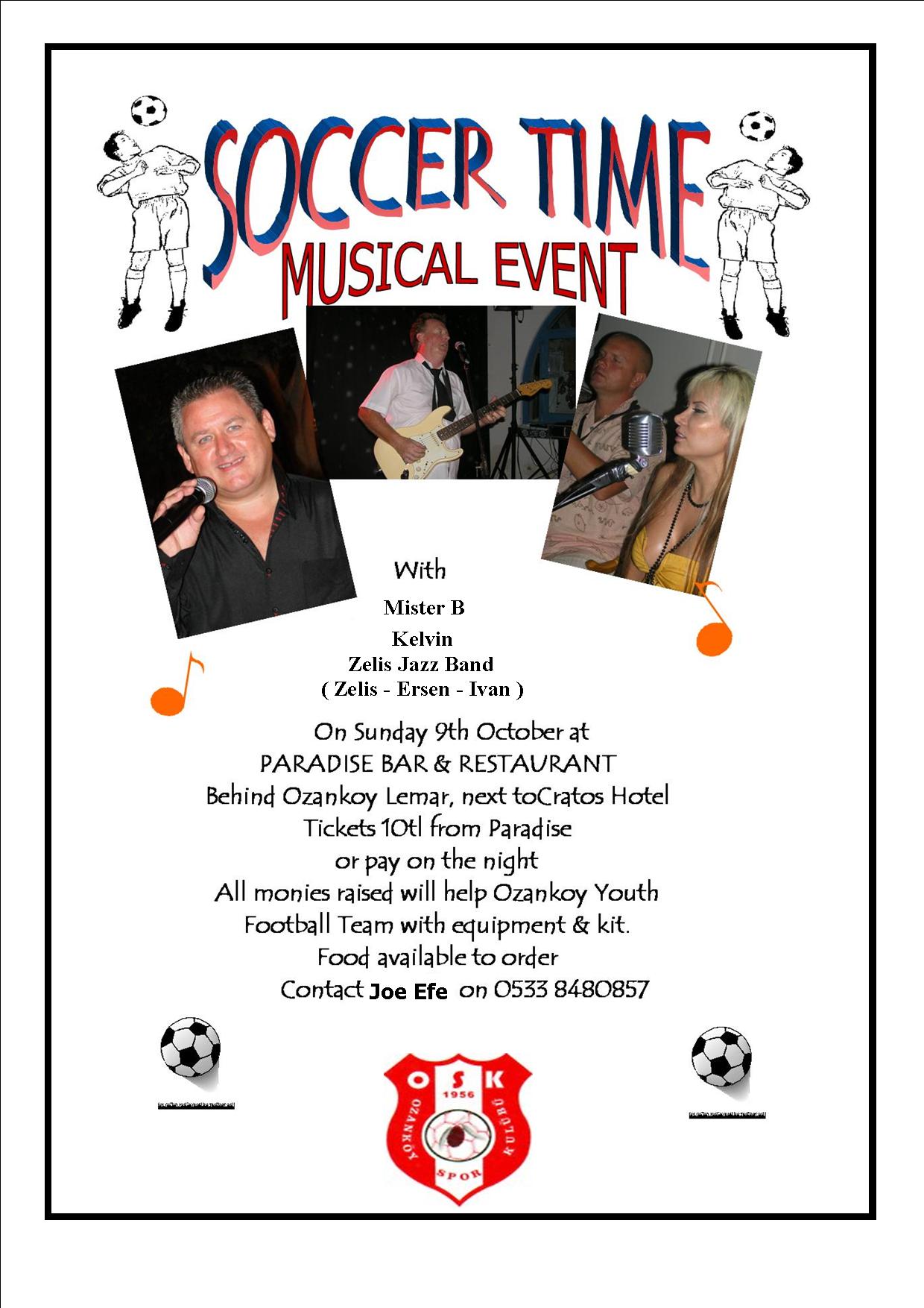 Musical Show: LIVE EVENT at Paradise Restaurant & Bar