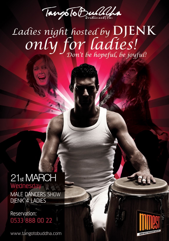 LADIES NIGHT at TANGO TO BUDDHA