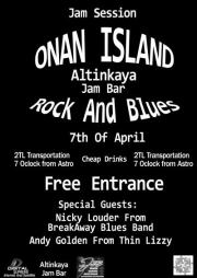 Legendary Players Feat On An Island at Altinkaya Jam Bar