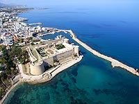 Kyrénský přístav a hrad
