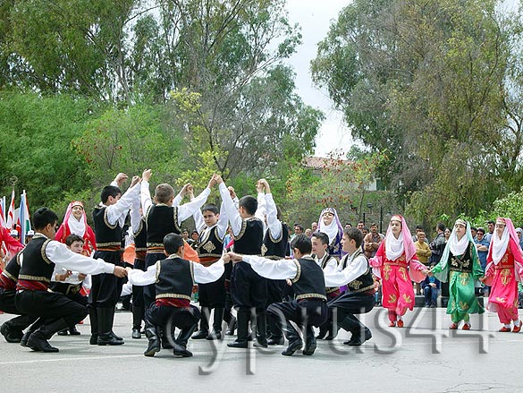 Children Folk Dancing