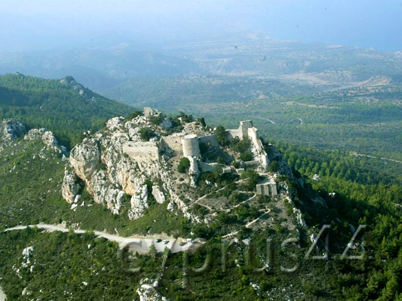 Kantara Castle From Helicopter