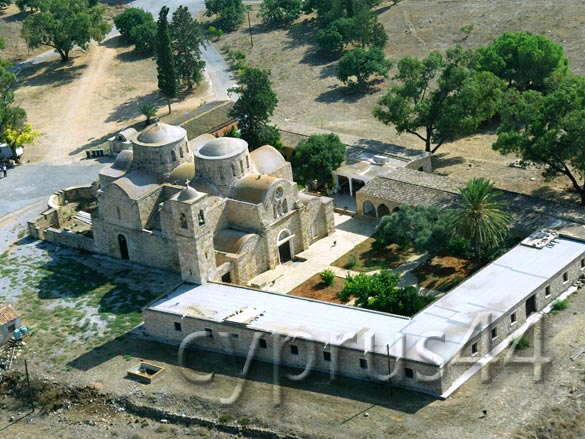 St Barnabas Monastery From Air