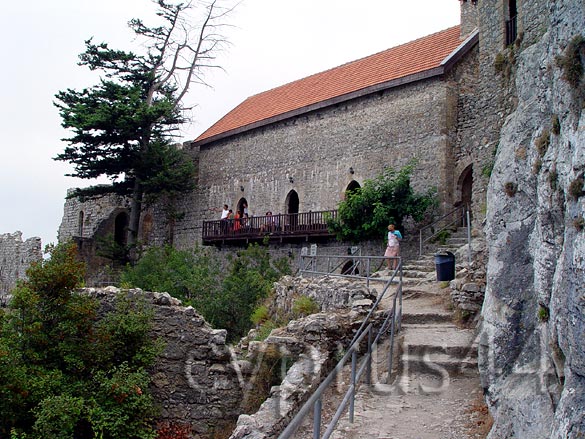 St Hilarion Castle Outside