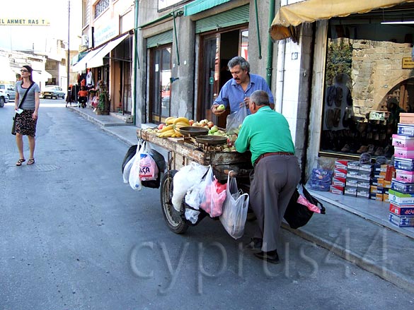 Street Merchant In Nicosia