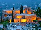 Bellapais Monastery At Night