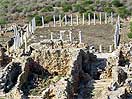 Salamis Ruins From Helicopter