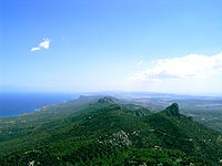 View from Kantara Castle