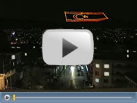 TRNC Flag during Night Video