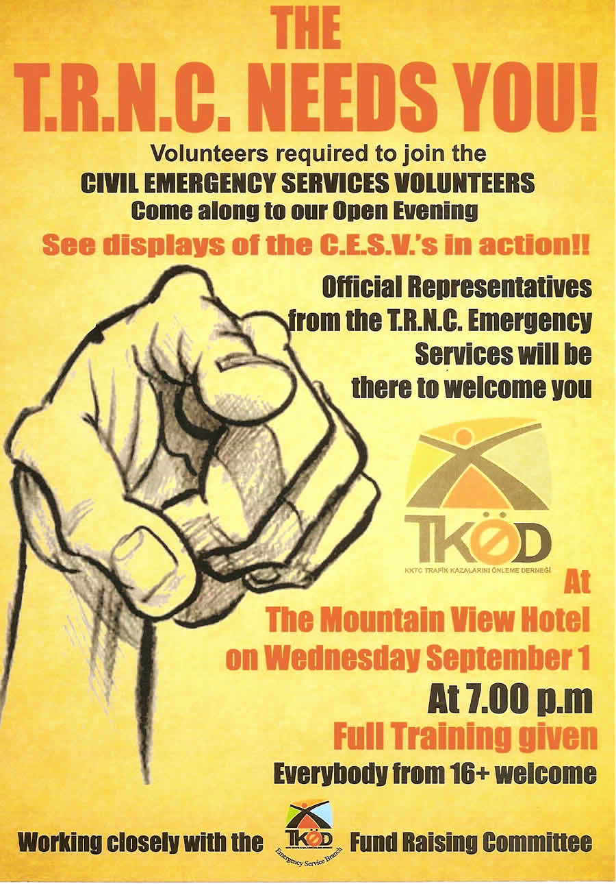 C.E.S.V. Open Evening at Mountain View Hotel, Karaoglanoglu